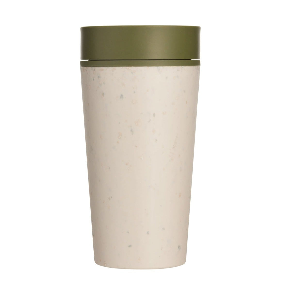 Circular Cup 12oz Cream & Honest Green