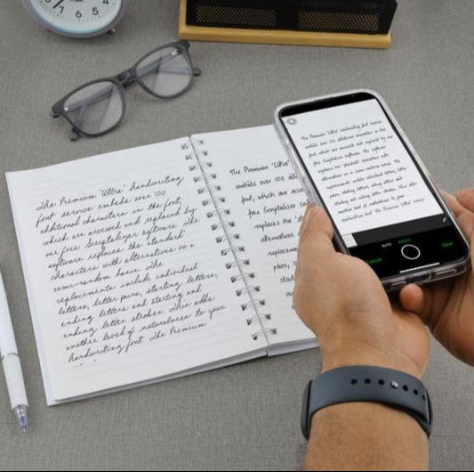 Santhome® Eternity - The Reusable Notebook & Pen Set - White