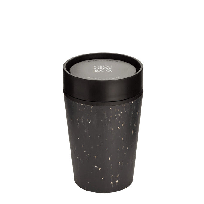 Circular Cup 8oz Black & Cosmic Black