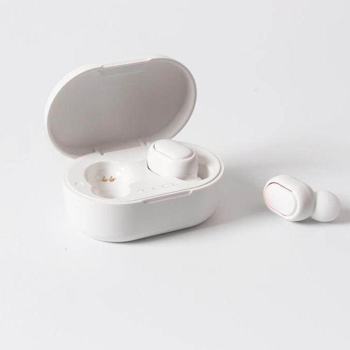ALAVUS - RCS standard recycled plastic TWS Wireless Earbuds - White