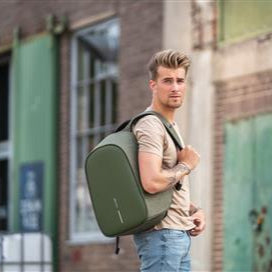 XDDESIGN BOBBY HERO Anti-theft Backpack in rPET material Green