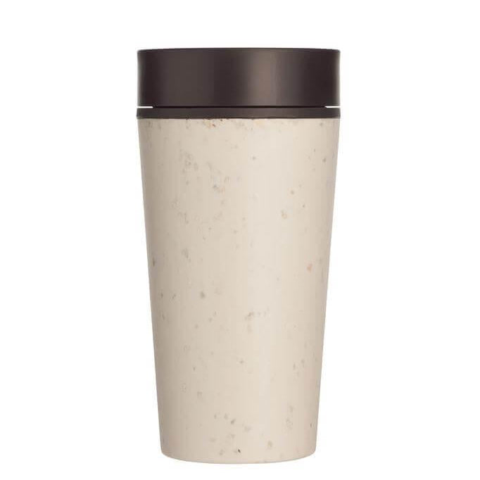 Circular Cup 12oz Cream & Cosmic Black