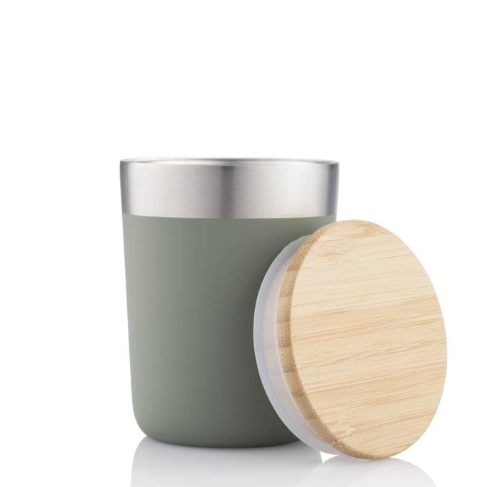 R-LAREN - CHANGE Collection Recycled Insulated Mug - Green