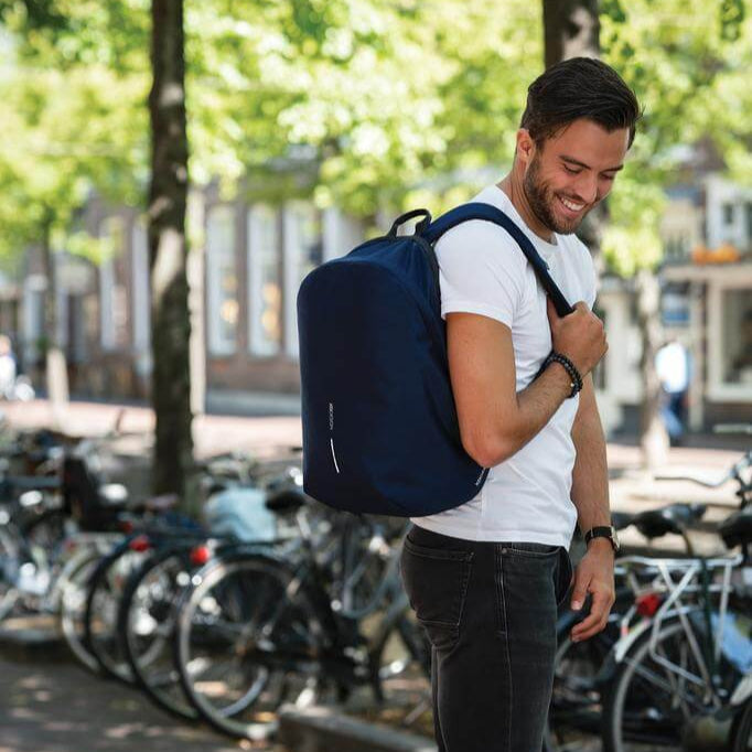 XDDESIGN Bobby Soft Anti-Theft Backpack - Navy Blue