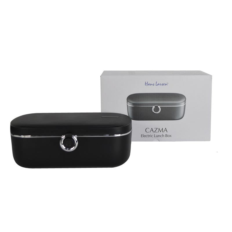 Electric Lunch Box with Food Heating – Portable Meal Warmer for Work & Travel (Black)