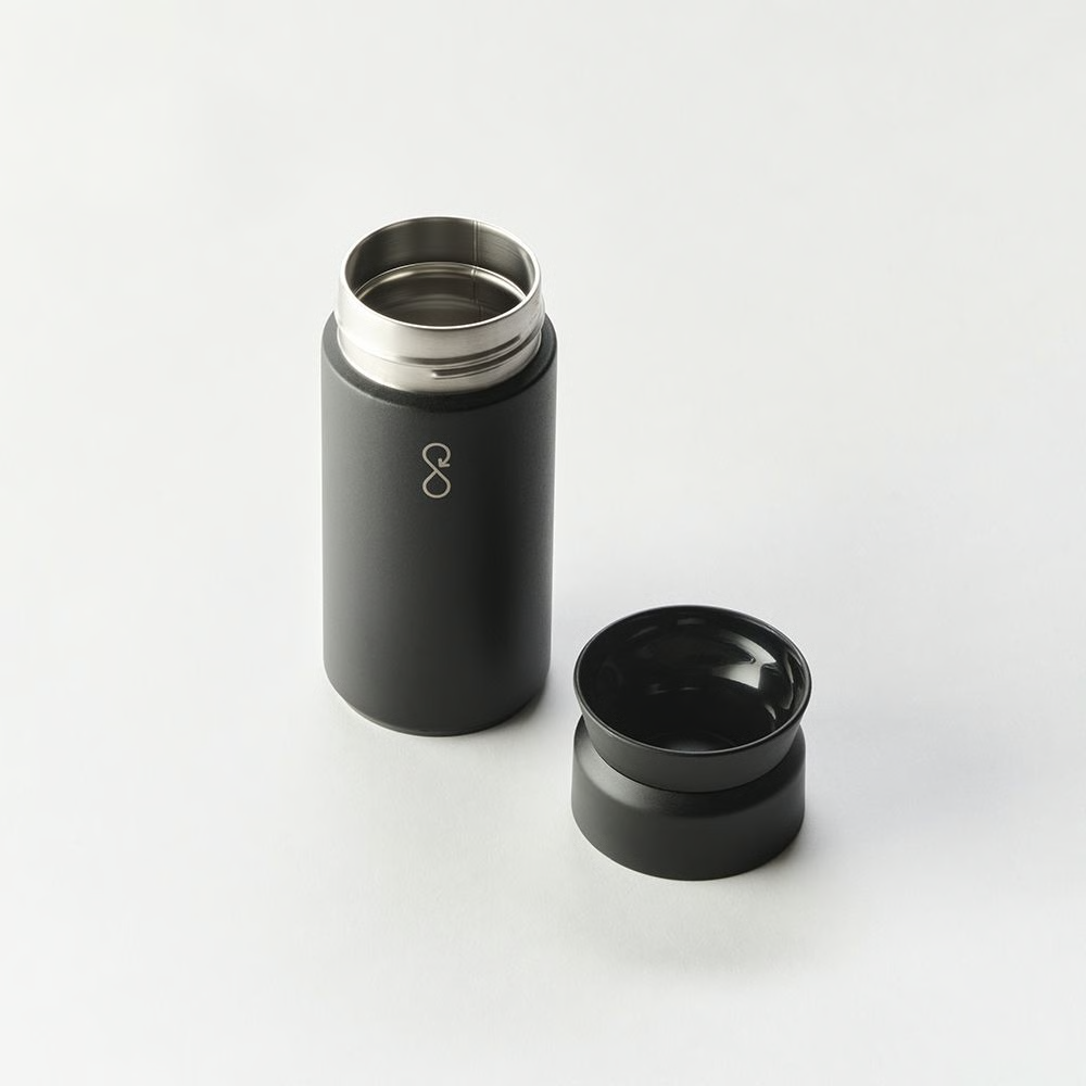 BREW by Ocean Bottle - Obsidian Black (350ml)