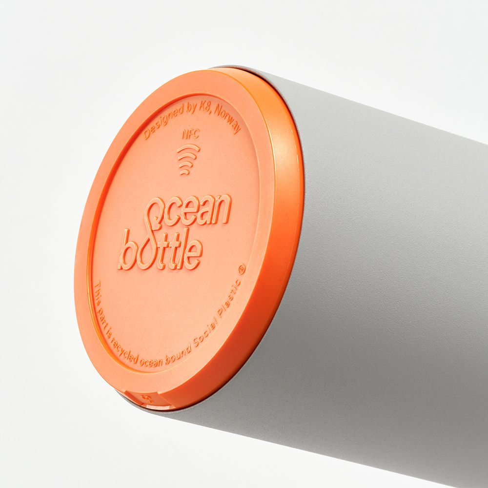 Ocean Bottle 1L - Rock Grey