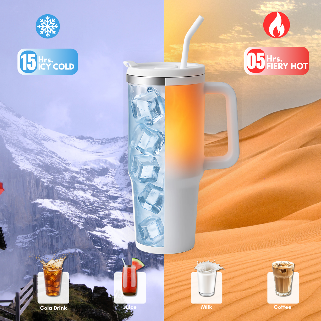 Keeps Your Beverages Hot & Cold for Long Hours